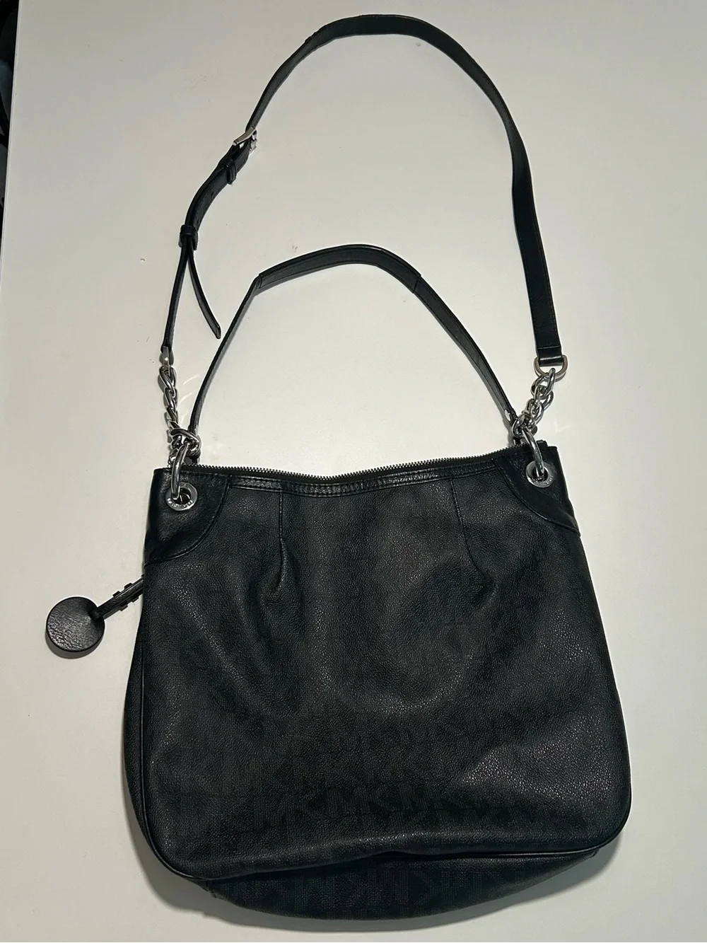 Michael Kors Black Logo Shoulder